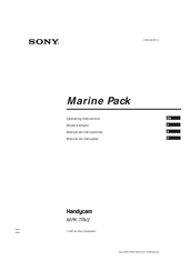 Sony Handycam MPK-TRV2 Manual De Instrucciones