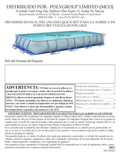 Polygroup QUICK SET Manual Del Usuario