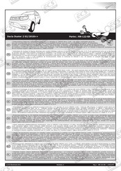 ECS Electronics RN-122-BX Instrucciones De Montaje