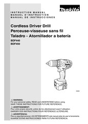 Makita BDF450 Manual De Instrucciones