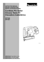 Makita DPT350 Manual De Instrucciones