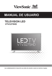 ViewSonic VTV3275HD Manual De Usuario