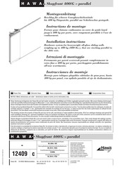 hawa Shopfront 400/G-parallel Instrucciones De Montaje