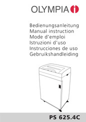 Olympia PS 625.4C Instrucciones De Uso