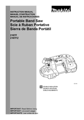 Makita 2107FZ Manual De Instrucciones