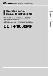 Pioneer DEH-P8600MP Manual De Instrucciones