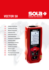 Sola VECTOR 50 Instrucciones De Uso