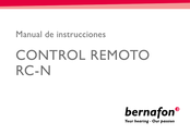 Bernafon RC-N Manual De Instrucciones