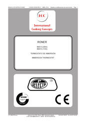 ICC RONER 80015 Manual De Instrucciones