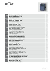 Wolf 10 Instrucciones De Servicio Para El Instalador