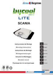 dirna Bergstrom bycool LITE SCANIA Instrucciones De Montaje