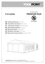 toolport PREMIUM PLUS 5 m serie Manual De Instrucciones