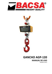 Bacsa GANCHO AGP-120 Manual De Uso