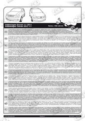 ECS Electronics VW-130-D1 Instrucciones De Montaje