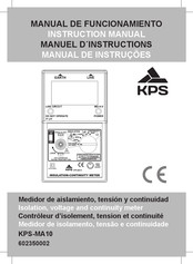 KPS KPS-MA10 Manual De Funcionamiento