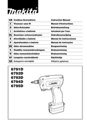 Makita 6792D Manual De Instrucciones