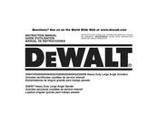 DeWalt D284741 Manual De Instrucciones