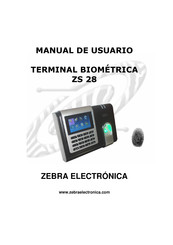 zebra electronica ZS 28 Manual De Usuario