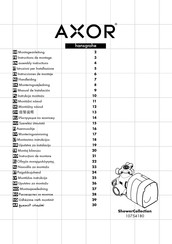 Hansgrohe AXOR ShowerCollection 10754180 Instrucciones De Montaje