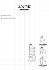 Hansgrohe AXOR Shower Collection 28486181 Instrucciones De Montaje