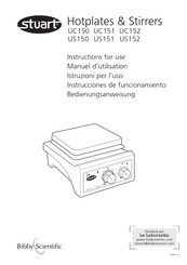 Bibby Scientific stuart US151 Instrucciones De Funcionamiento