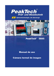 PeakTech 5605 Manual De Uso