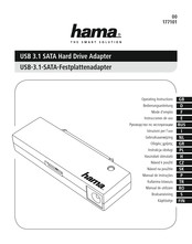 Hama USB 3.1 SATA Instrucciones De Uso