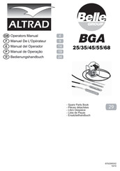 Altrad Belle BGA 45 Manual Del Operador