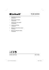 EINHELL TC-AC 400/50/8 Manual De Instrucciones Original