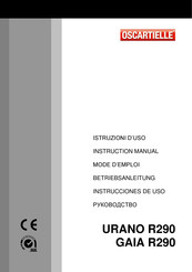 Oscartielle URANO R290 Instrucciones De Uso