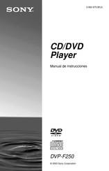 Sony DVP-F250 Manual De Instrucciones