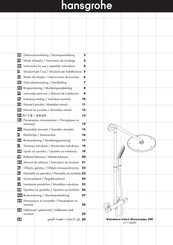 Hansgrohe Raindance Select Showerpipe 300
27114000 Instrucciones De Montaje