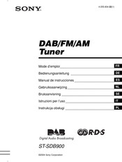 Sony CT-SDB900 Manual De Instrucciones