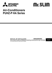 Mitsubishi Electric Mr.SLIM PUHZ-PHA Serie Manual De Instalación