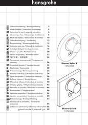 Hansgrohe Shower Select S 15742000 Modo De Empleo/Instrucciones De Montaje