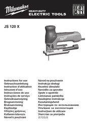 Milwaukee JS 120 X Instrucciones De Uso