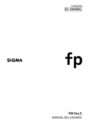 Sigma fp Manual Del Usuario