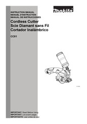 Makita CC01 Manual De Instrucciones