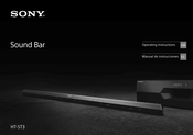 Sony HT-ST3 Manual De Instrucciones