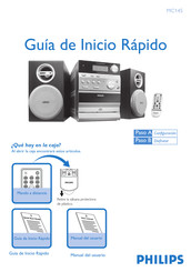 Philips MC145 Guia De Inicio Rapido