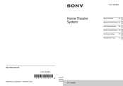 Sony HT-CT60BT Manual De Instrucciones