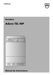 V-ZUG Adora TSL WP Manual De Instrucciones