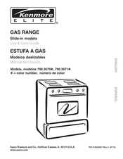 KENMORE ELITE 790.36705 Serie Manual Del Usuario