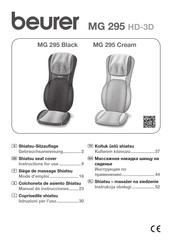 Beurer Mg 295 Cream Manual De Instrucciones