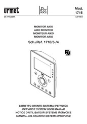 Urmet 1716 Manual Del Usuario