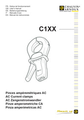 Chauvin Arnoux C102 Manual De Instrucciones