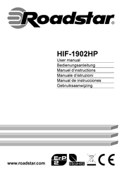 Roadstar HIF-1902HP Manual De Instrucciones