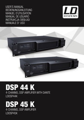 LD Systems DSP 44 K Manual De Usuario