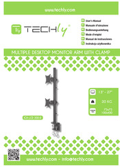 Techly ICA-LCD 350-D Manual De Instrucciones