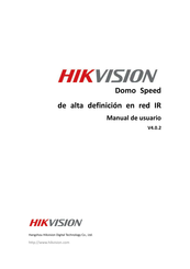 HIKVISION Domo Speed en red Manual De Usuario